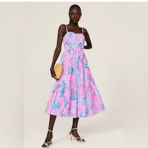 Lilly Pulitzer Edith Midi Dress Women’s size 6